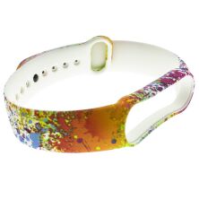 Ремінець для годинника XIAOMI MI BAND 5 | 6 з принтованим малюнком, силіконовий 5