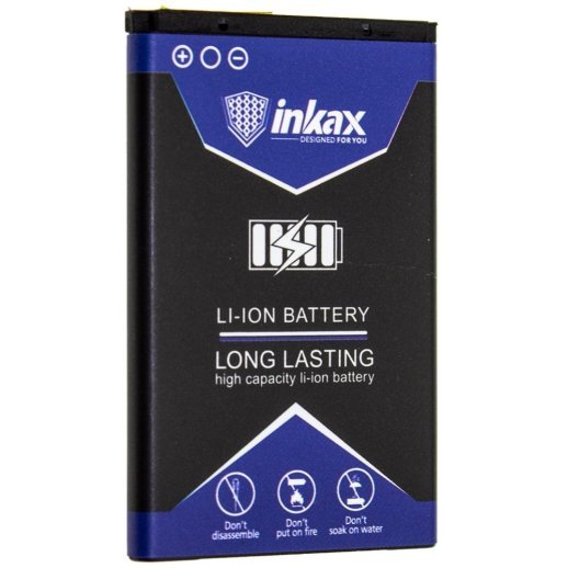 Акумуляторна батарея INKAX NOKIA BL-4C | 2650 | 2652 | 6136 | 6170 | 6260 | 6300i | 6301 | 7270 | 7610