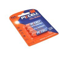 Батарейка AAA лужна PKCELL LR03 1.5V, 4 штуки БЛИСТЕР