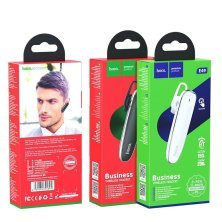 Бездротова Bluetooth-моно-гарнітура HOCO E49, БIЛИЙ