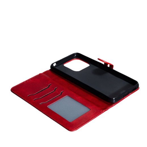 Flip Cover "Business" для Xiaomi Redmi 12C Red