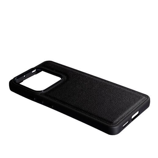 Накладка Leather Case для Xiaomi Redmi Note 13 Pro (5G) / Poco X6 Black