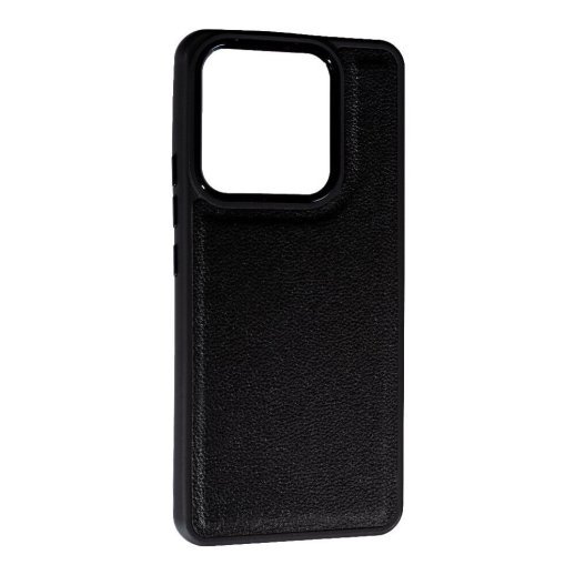Накладка Leather Case для Xiaomi Redmi Note 13 Pro (5G) / Poco X6 Black