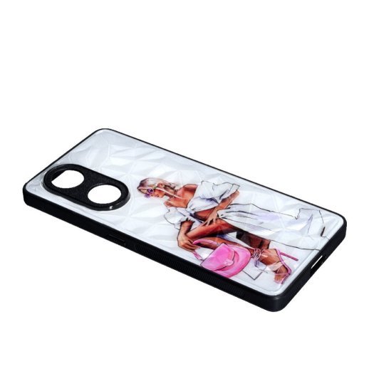 Накладка Prisma Ladies New для Oppo A98 (5G) Pink Bag