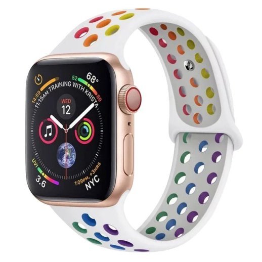 Ремінець силіконовий NIKE для Apple Watch 38 | 40 | 41 мм LARGE SIZE