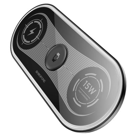 Бездротовий зарядний пристрій BOROFONE BQ14 Absolute 3in1 22.5W wireless fast charger