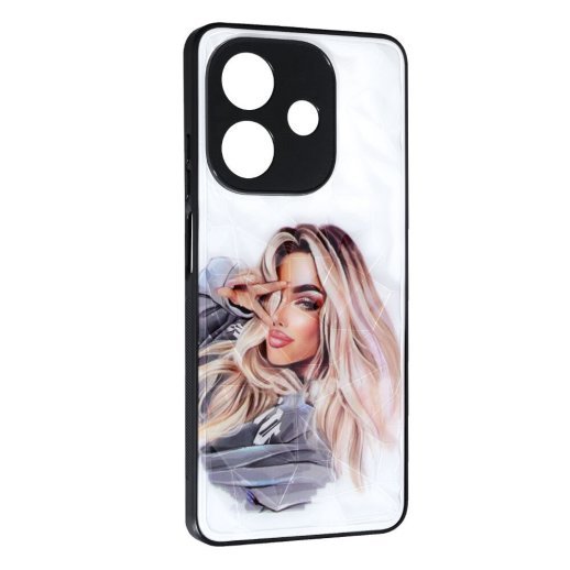 Накладка Prisma Ladies New для Oppo A3/ Oppo A3x Girl in a hoodie