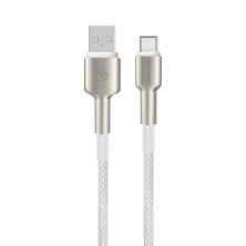 USB Cable Senteo SM-03 3A Iron Series braided USB-A to USB-C 1M