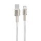 USB Cable Senteo SM-03 3A Iron Series braided USB-A to USB-C 1M