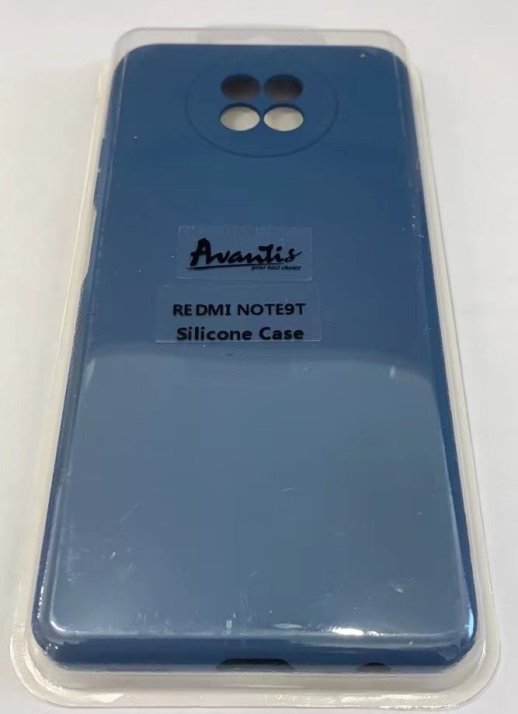 Avantis Full Silicone Case Xiaomi Redmi Note 9T Dark blue