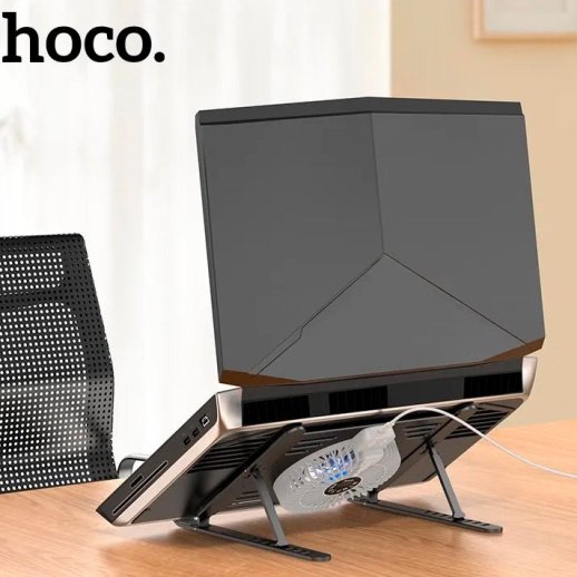 Настільна підставка HOCO DH22 для планшета та ноутбука, чорний