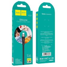 USB кабель HOCO X53 Angel silicone USB - micro USB 1м ЧОРНИЙ