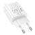 Мережевий зарядний пристрій HOCO N63 TYPE-C PD 30W + USB QC 3.0, білий