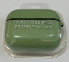 Чохол AirPods Pro 2 Full Case with Microfiber  Peppermint Green 11