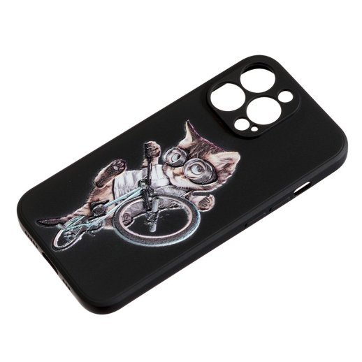 Силіконовий чохол Case Art для Apple iPhone 13 Pro Black