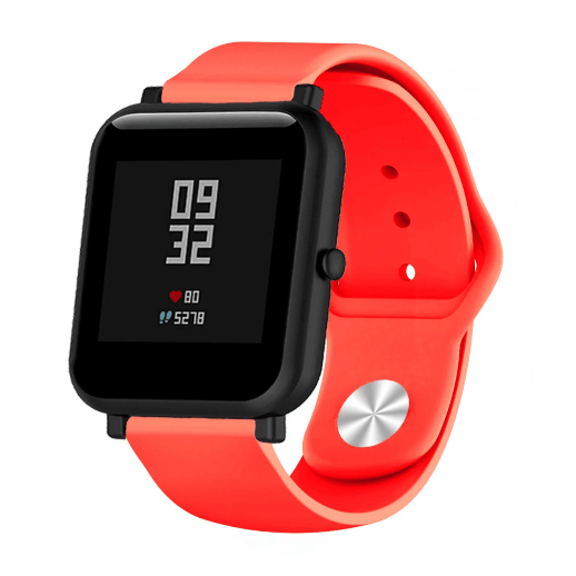 Ремінець для Xiaomi Amazfit Bip Apple Watch Design 22mm Black(14)