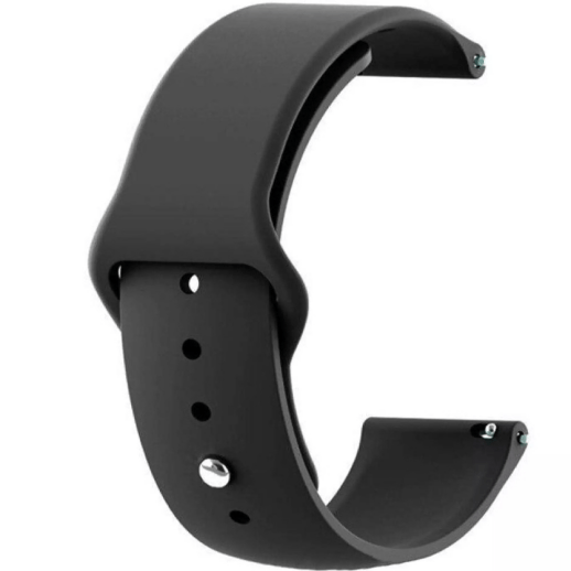 Ремінець для Xiaomi Amazfit Bip Apple Watch Design 22mm Black(14)