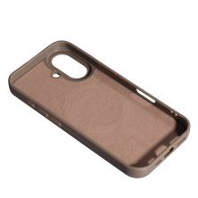 Силіконовий чохолНакладка  Color (With Magnit) для Apple iPhone 17 Brown