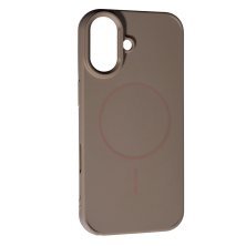 Силіконовий чохолНакладка  Color (With Magnit) для Apple iPhone 17 Brown