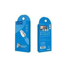 Адаптер HOCO UA9 OTG 3.0 Type-C (папа) для USB (мама), pearl nickel
