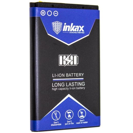 Акумуляторна батарея INKAX NOKIA BL-5C | 1101 | 1110 | 1100 | 3120 | 3100 | 2300 | 6820 | 6230 | 3660