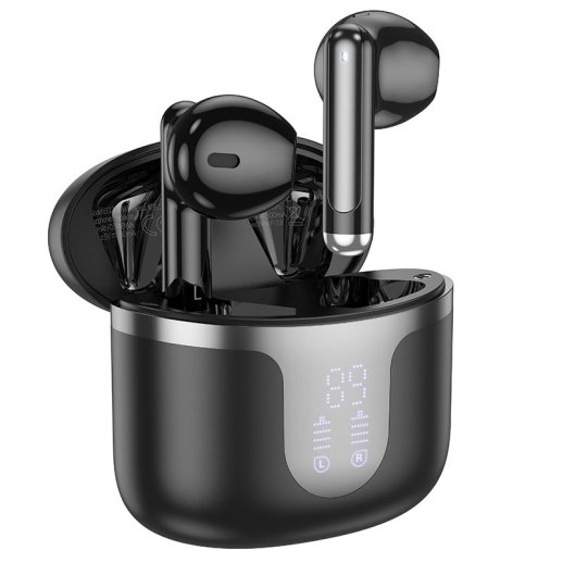 Бездротові навушники HOCO EQ7 TWS, чорний, Bluetooth 5.3, ENC