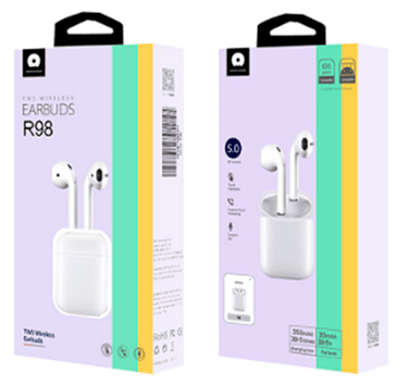 Бездротові навушники WUW R98 TWS Wireless earbuds