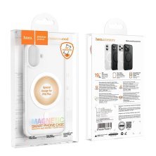Накладка HOCO противоударная Armour magnetic anti-shock для APPLE iPhone 16 PLUS 6.7", white