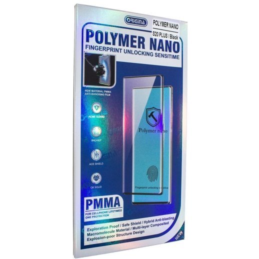 Закруглена плівка POLYMER NANO SAMSUNG G985 Galaxy S20 PLUS упаковка