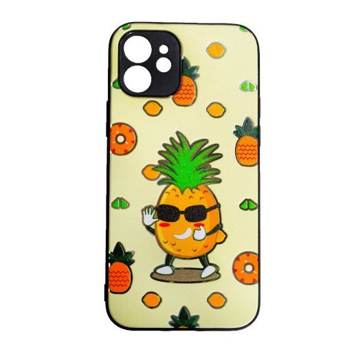 Накладка Summer Hits для Apple iPhone 12 Ананас