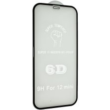 Захисне скло 6D ORIGINAL для APPLE IPHONE 12 mini 5,4" ЧОРНИЙ