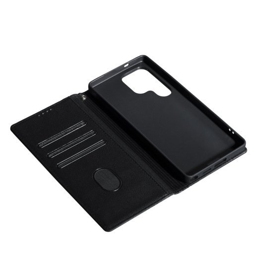 Книга Deluxe для Samsung S25 Ultra Black