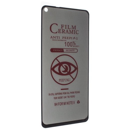 CERAMICS FILM PRIVACY XIAOMI Redmi Note 9 2020 ЧОРНИЙ