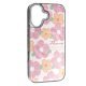 Накладка Cute Flowers Case with MagSafe для Apple iPhone 16 Pink