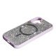 Накладка Diamond Magsafe для Apple iPhone 16 Purple