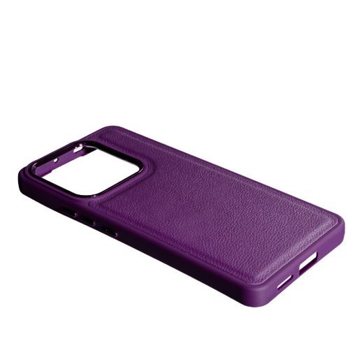 Накладка Leather Case для Xiaomi Redmi Note 13 Pro (5G) / Poco X6 Violet
