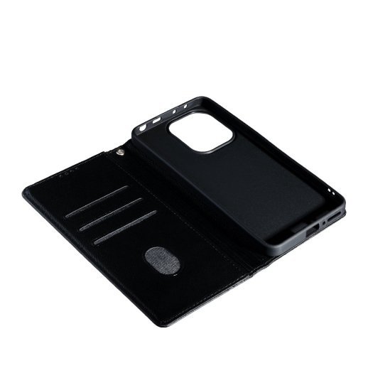 Книга Deluxe для Xiaomi Redmi Note 13 (4G) Black