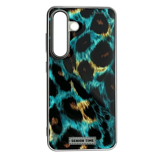 Накладка Leopard Case для Samsung S25 Green