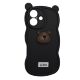 Силікон Hello Bear для Apple iPhone 16 Black