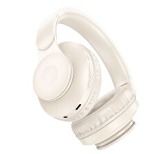 Бездротові повнорозмірні навушники HOCO W45 Enjoy, Milky White