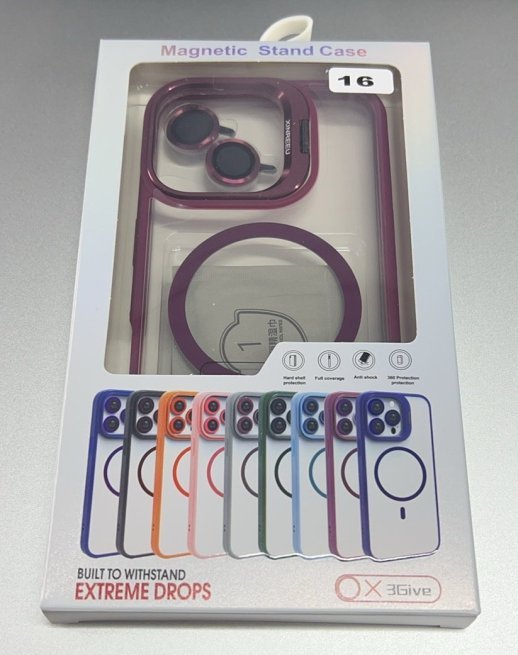 Чехол Magnetic Stand and Magsafe Apple Iphone 16