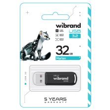 USB 3.2 Wibrand Marten 32Gb Black