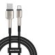 USB Cable Senteo SM-03 3A Iron Series braided USB-A to USB-C 2M