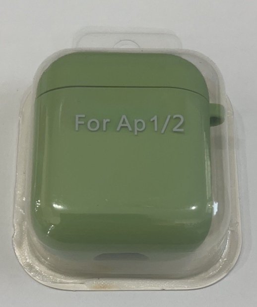 Чохол AirPods 2 Full Case with Microfiber Peppermint Green 11