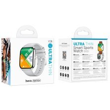 Годинник HOCO Y28 AMOLED Smart sports watch(call version), SILVER