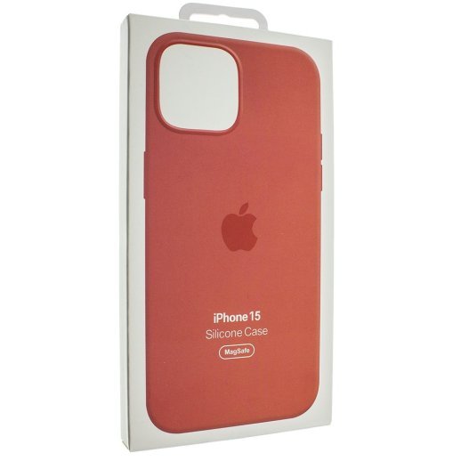 Чехол силиконовый Full Soft Touch с анимацией MagSafe для iPhone 15 6.1"