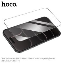 Скло антистатичне загартоване HOCO G777 Bear Defense HD для телефону APPLE iPhone 17 AIR