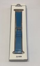 Ремінець для Apple Watch Leather 38/40mm Чорний