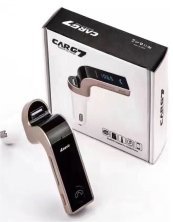 FM Модулятор CAR G7 Bluetooth / гучномовець ЗОЛОТИЙ