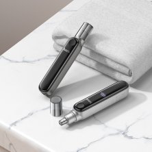 Електричний тример для волосся в носі HOCO HP33 з дисплеєм, СРІБЛЯСТИЙ